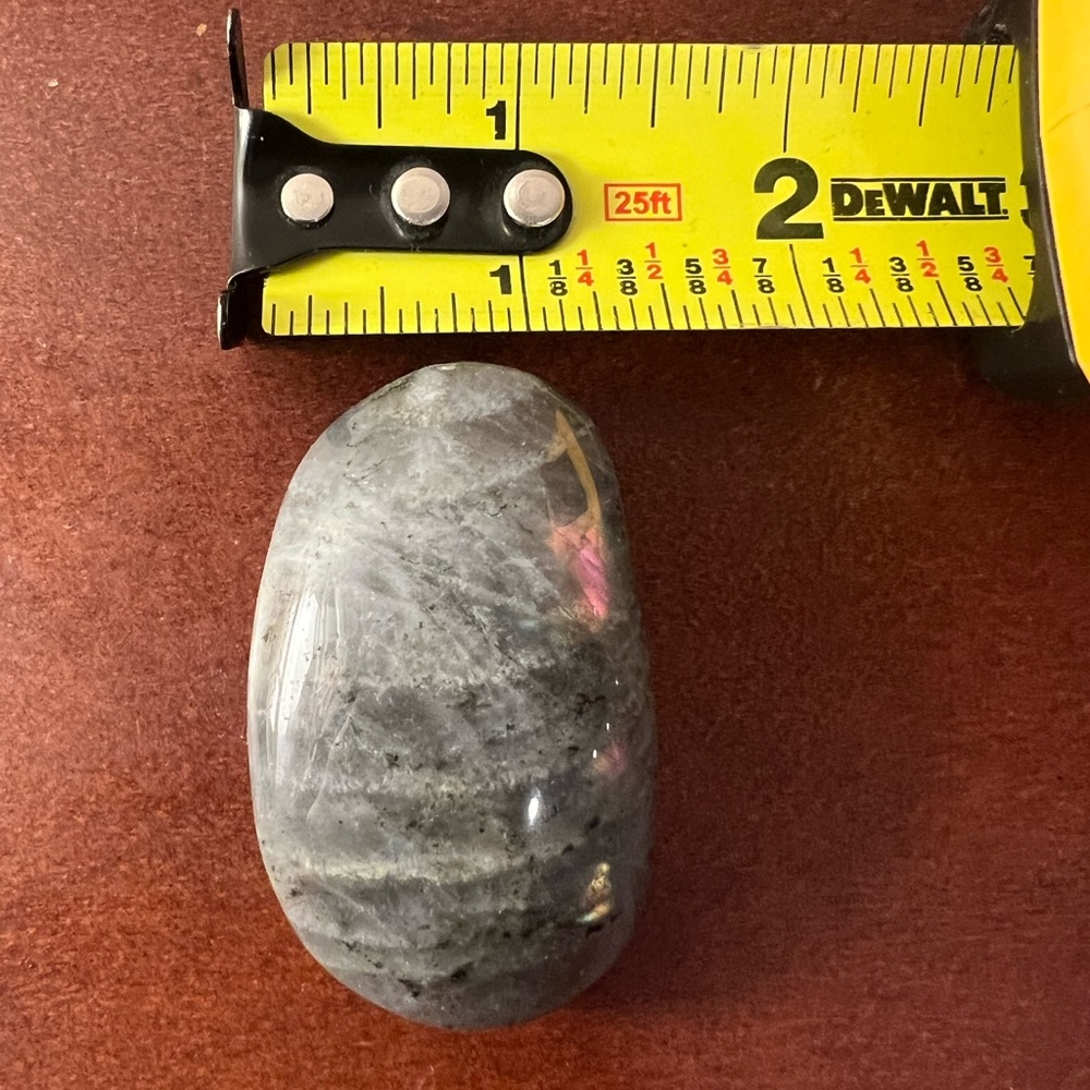 Labradorite Palm Stone Crystal - Picture 2 of 4